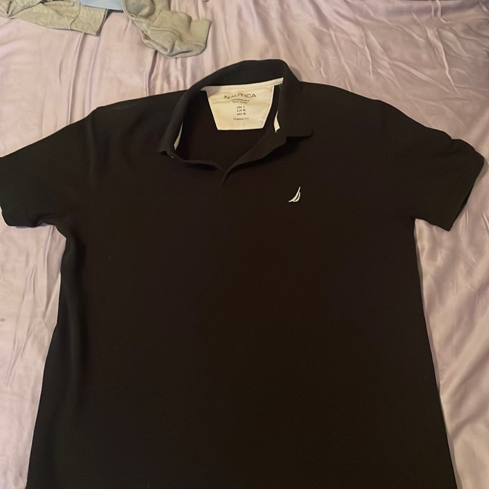 Nautical collared shirt